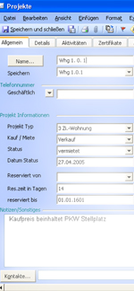 4sale IT Immobilienapplikation Outlook